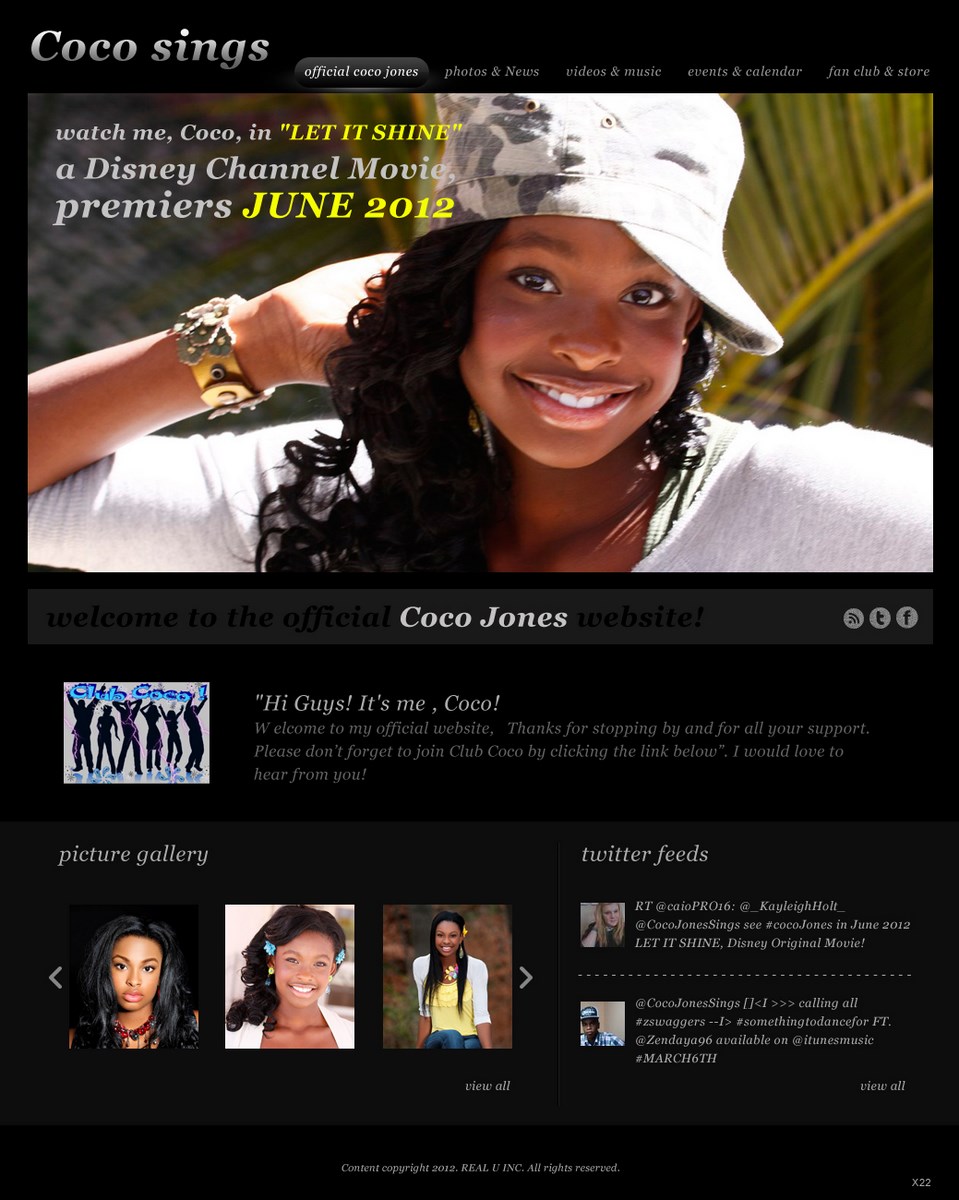 Web Design by pb for Real U Inc | Design #654514