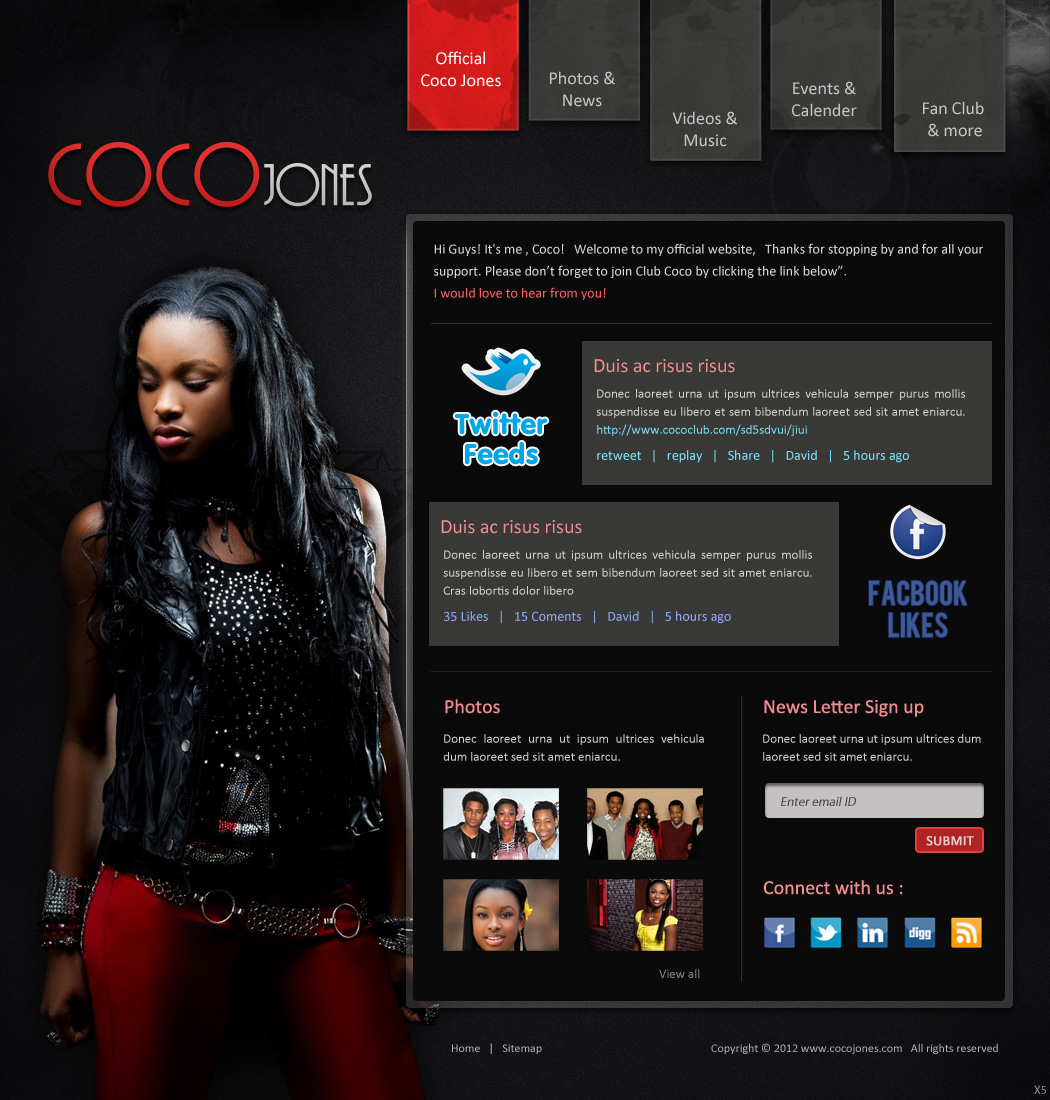 Web Design by pb for Real U Inc | Design #657280