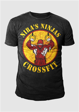 Crossfit Ninjas | T-shirt Design by 777SKY