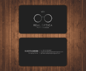 Real Óptica Portuguesa - business card | Visitenkarten-Design von Stylez Designz