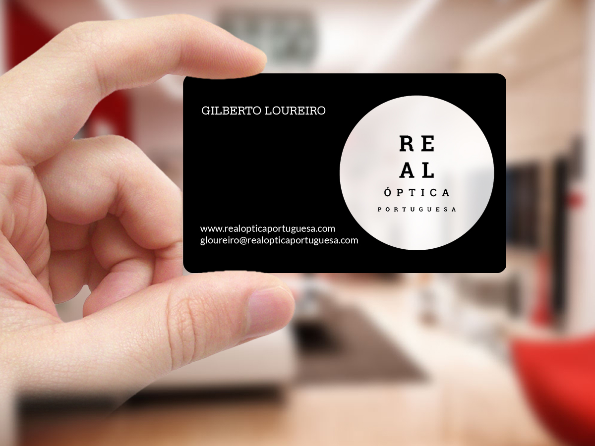 Business Card Design by Creations Box 2015 for VITA - optical  | Design #17840934