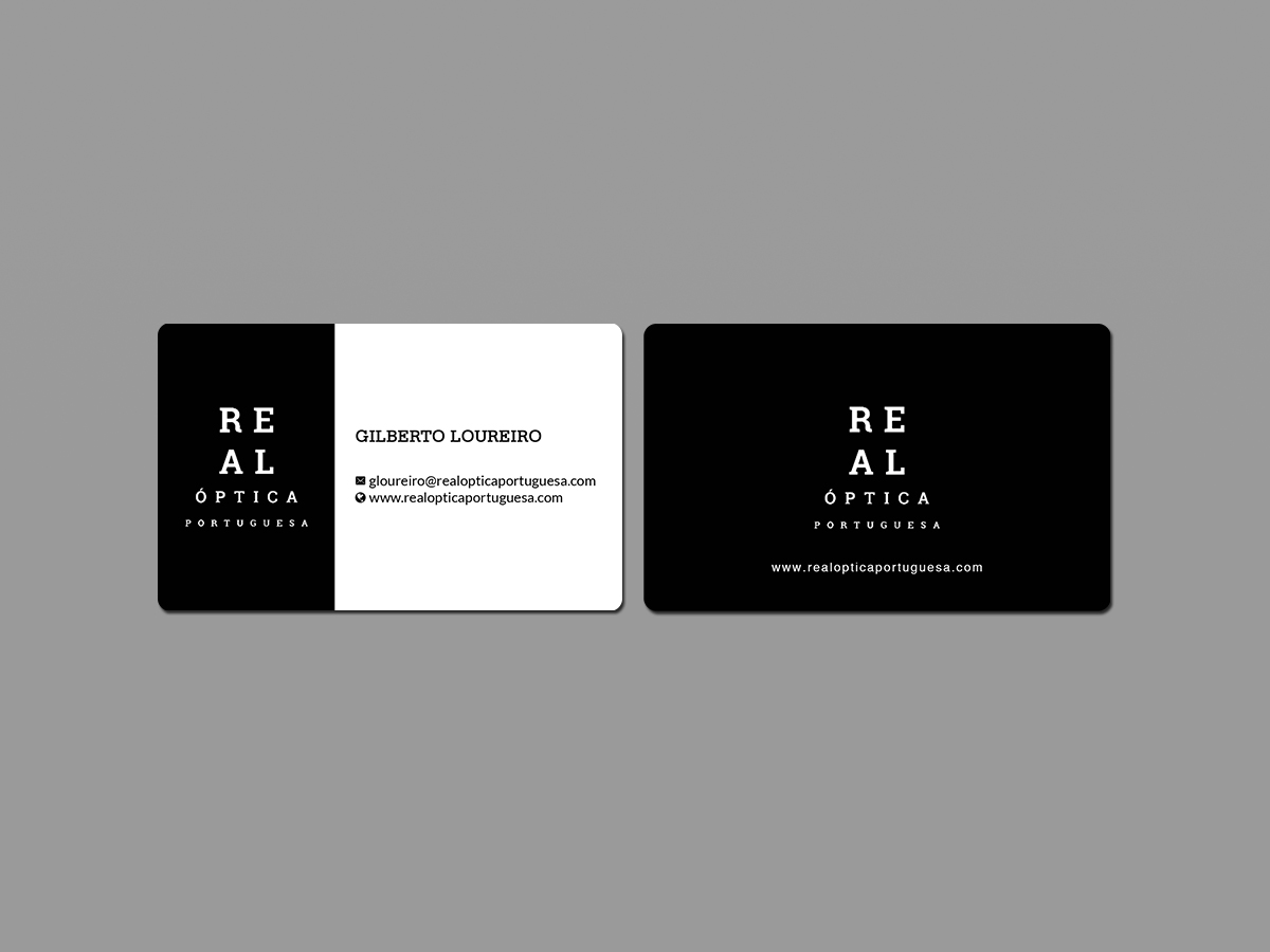 Business Card Design by Creations Box 2015 for VITA - optical  | Design #17840939