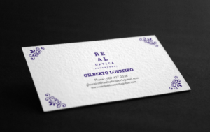 Business Card Design by chandrayaan.creative for VITA - optical  | Design: #17838682