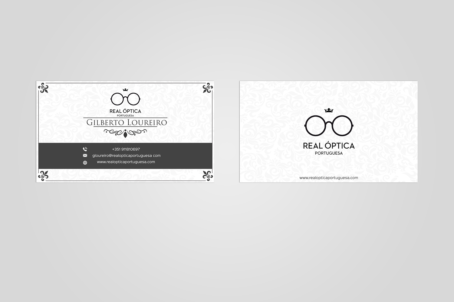 Business Card Design by Rickyy for VITA - optical  | Design #17870283