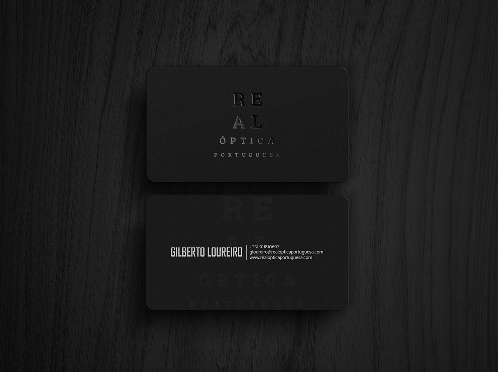 Business Card Design by alex_etel for VITA - optical  | Design #17837146