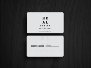 Real Óptica Portuguesa - business card | Visitenkarten-Design von alex_etel