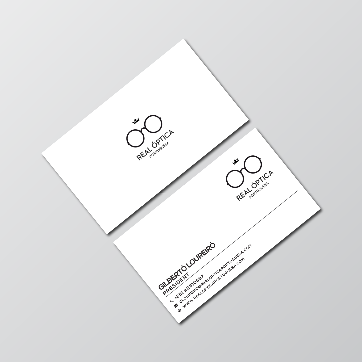 Business Card Design by Minimalist Studio for VITA - optical  | Design #17870683