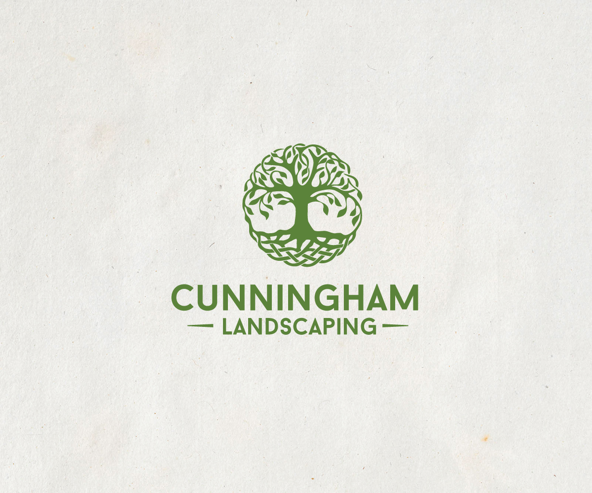 Logo Design by Ena for Cunningham Landscaping llc | Design #17831682