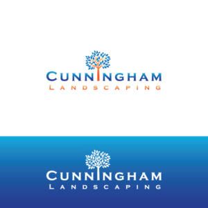 Logo Design by srana for Cunningham Landscaping llc | Design: #17830073