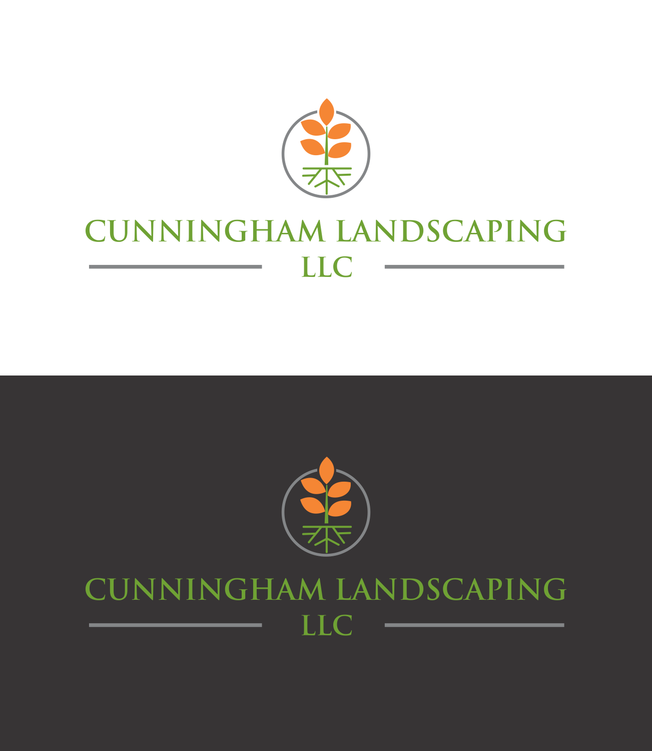 Logo Design by fatiyadesign for Cunningham Landscaping llc | Design #17831602