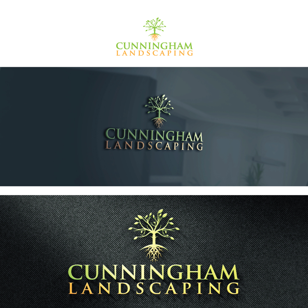 Logo Design by logoflow007 for Cunningham Landscaping llc | Design #17826010