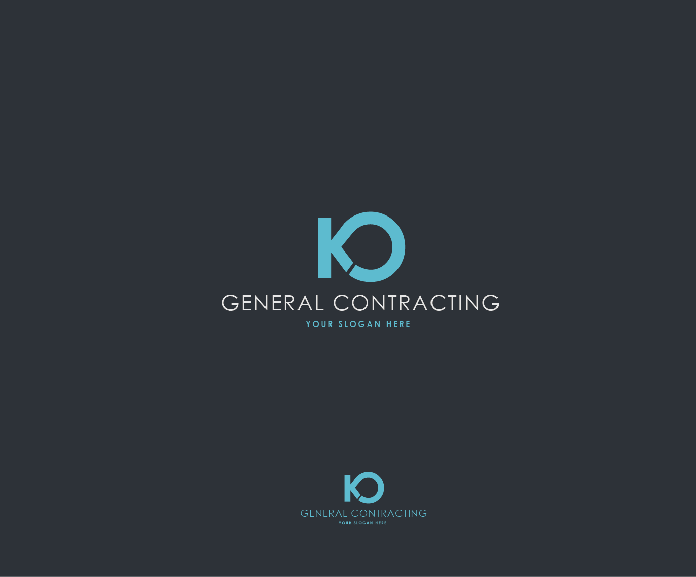 Bold, Playful, Construction Logo Design for KO General contracting by ...