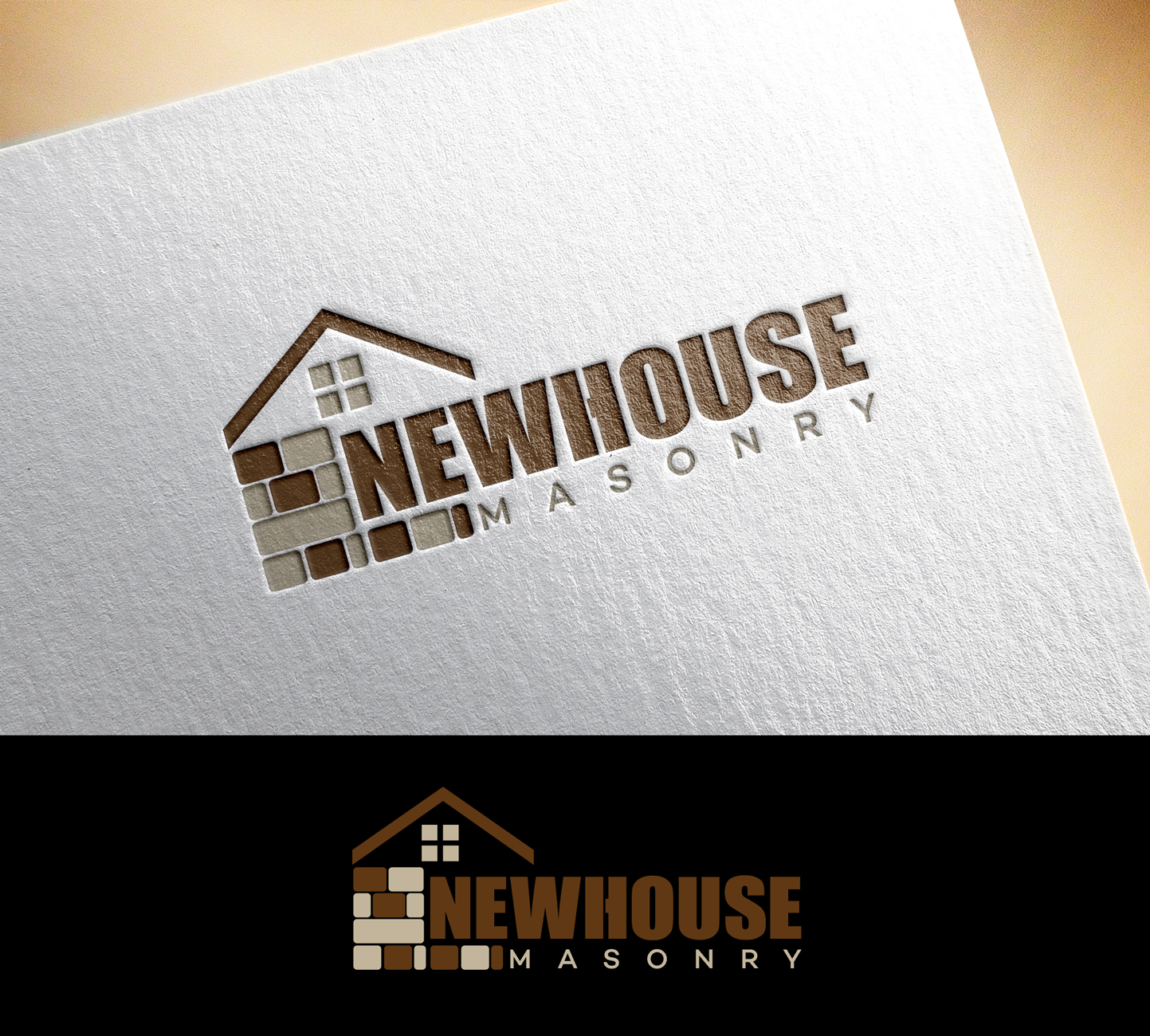 Logo Design by Impressive Solutions for Newhouse Masonry | Design #17837235
