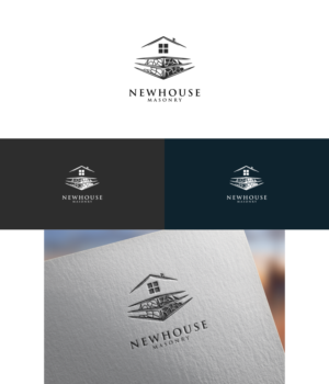 Logo Design by Masnung for Newhouse Masonry | Design: #17866759