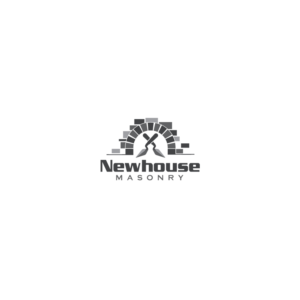 Logo Design by ecorokerz for Newhouse Masonry | Design: #17833303