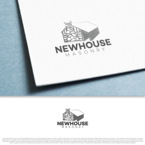 Newhouse Masonry | Logo Design by DesignDUO
