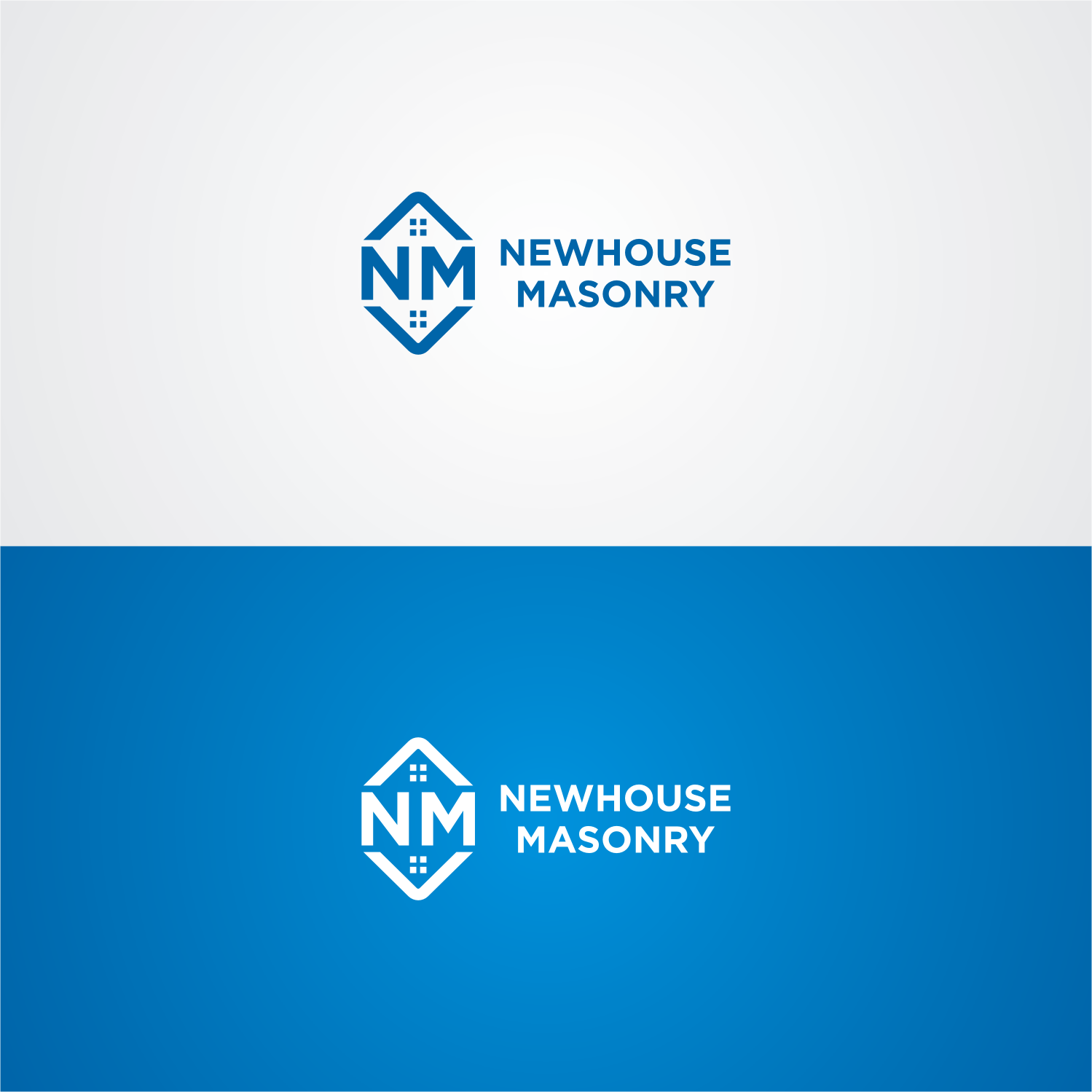 Logo Design by PAYUNG Media Creative for Newhouse Masonry | Design #17848473