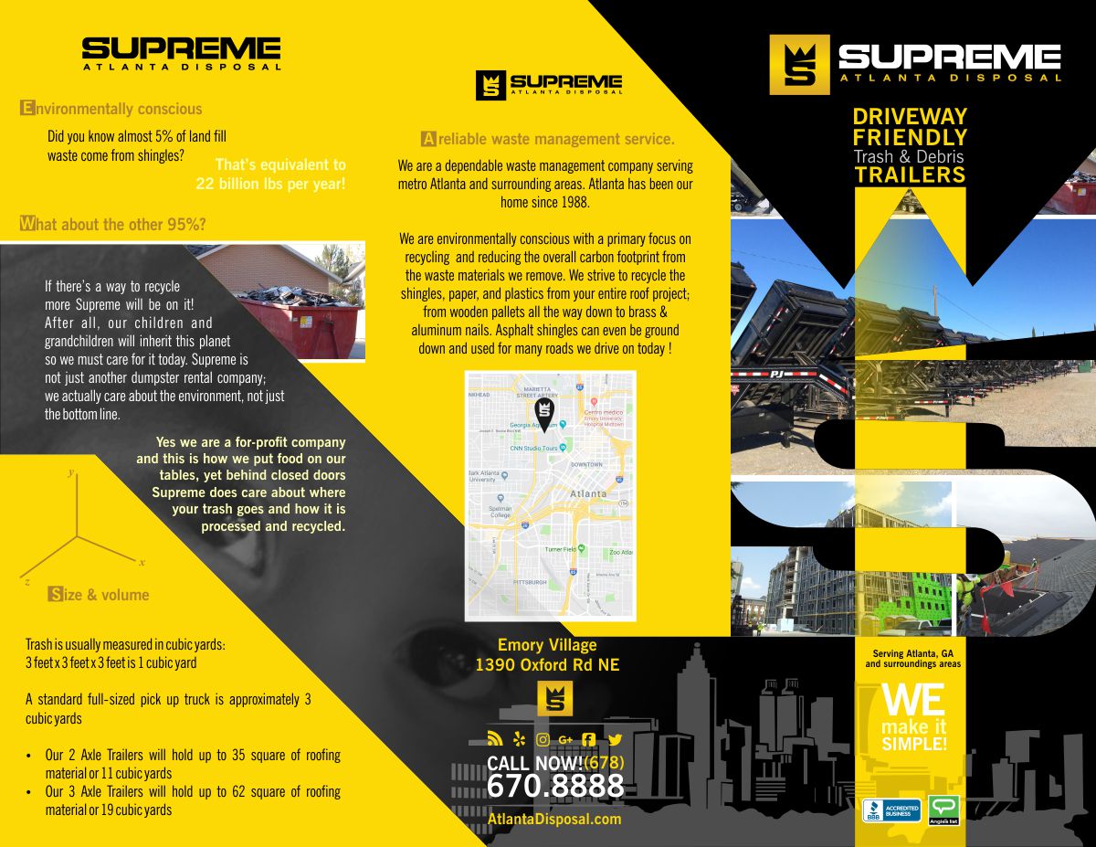 Brochure Design by DesignMX (Renan Mejia) for supreme | Design #17861129