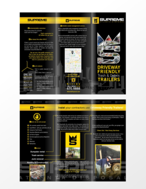 Brochure Design by DesignMX (Renan Mejia) for supreme | Design: #17862146