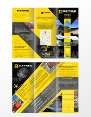 Brochure Design by DesignMX (Renan Mejia) for supreme | Design: #17862706