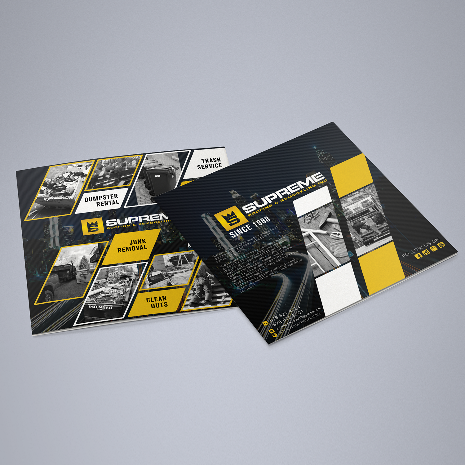 Brochure Design by elveneclipse for supreme | Design #17862731