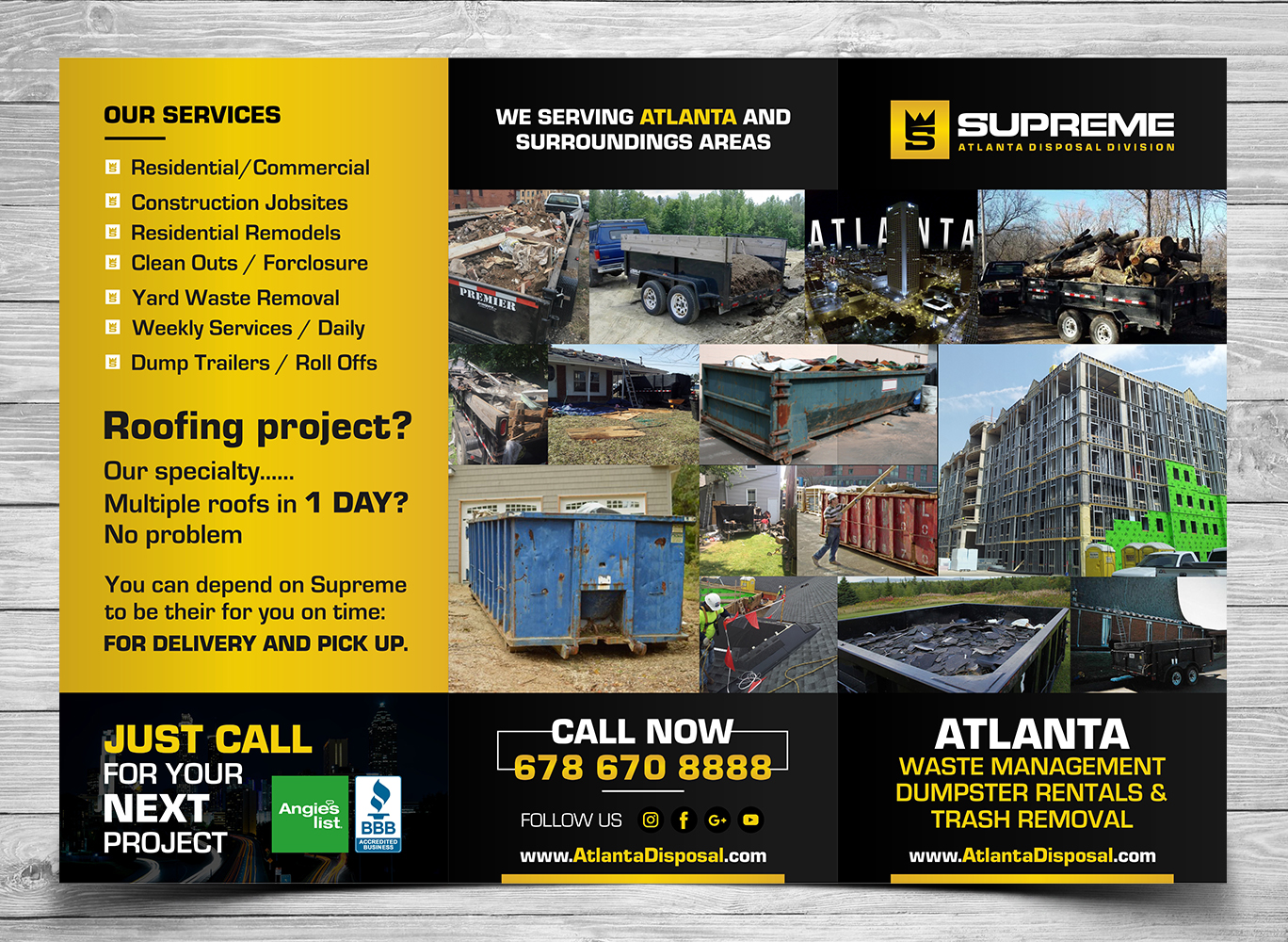 Brochure Design by ecorokerz for supreme | Design #17844866