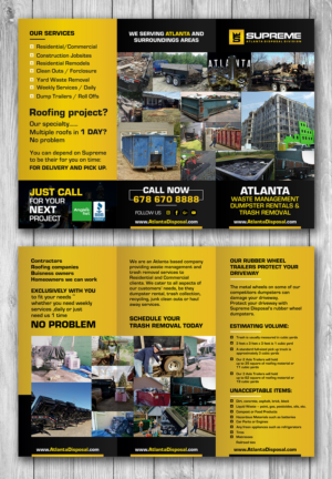 Design de Brochure par ecorokerz pour supreme | Design : #17856570