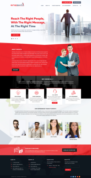 Wordpress Design by WebPixel for CNCDATA ASIA PTE LTD | Design: #17846139