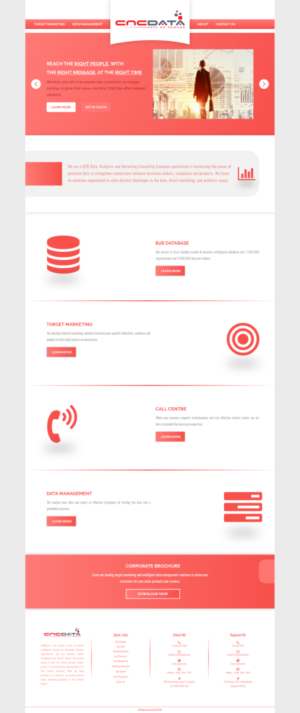Design Wordpress par abordoloi pour CNCDATA ASIA PTE LTD | Design #17976024