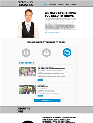 Web Design by wahyunurcahyadi for this project | Design #2782908