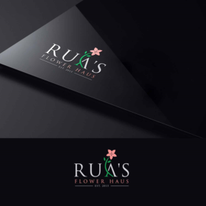 Rua's Flower Haus Est. 2015 | Logo Design by karthika vs