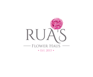Rua's Flower Haus Est. 2015 | Logo Design by Designpool