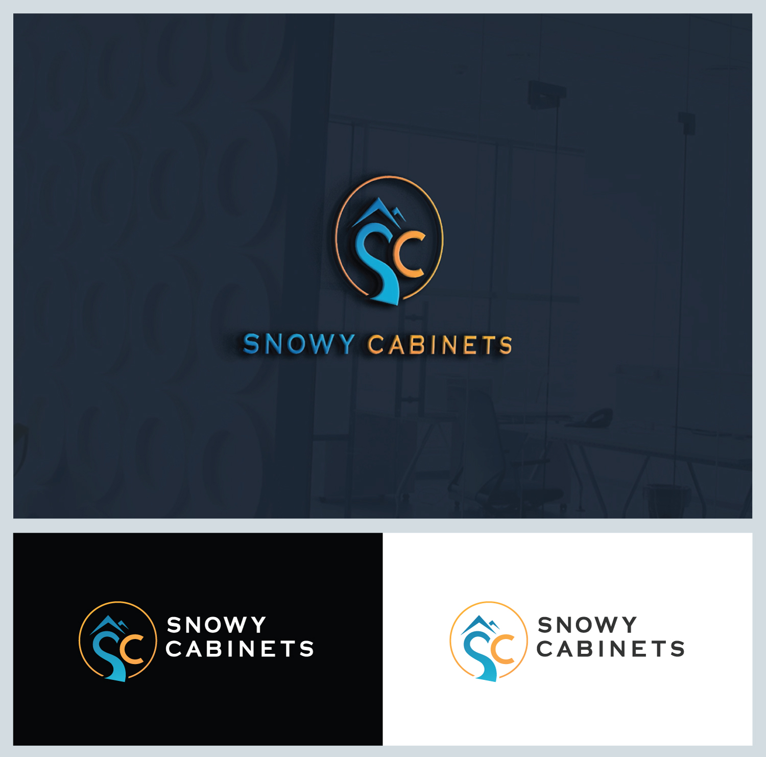 Logo Design by anonrotide for Snowy Cabinets | Design #17887249
