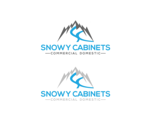 Logo Design by MAWBM for Snowy Cabinets | Design: #17869406