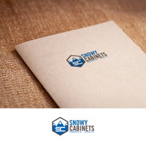 Snowy Cabinets  Commercial - Domestic | Logo Design by DesignDUO