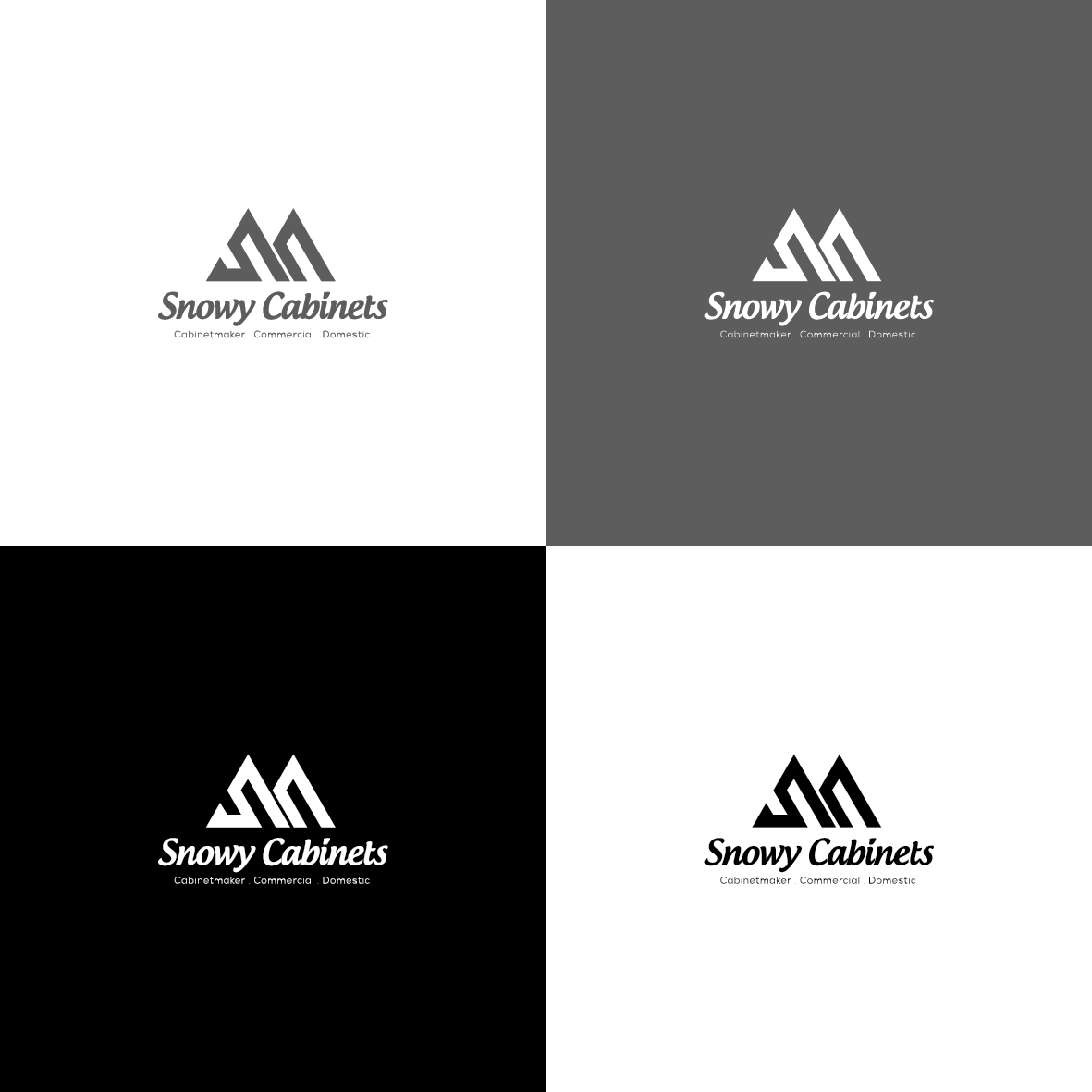 Logo Design by chynthiadewi91 for Snowy Cabinets | Design #17845149