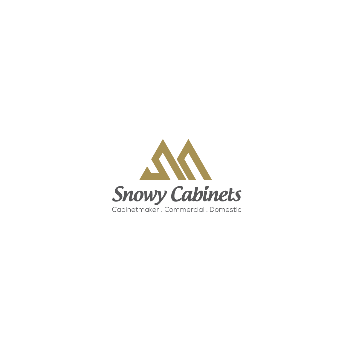 Logo Design by chynthiadewi91 for Snowy Cabinets | Design #17861495