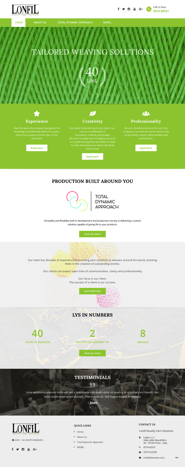 Web Design by pb for this project | Design #18052238
