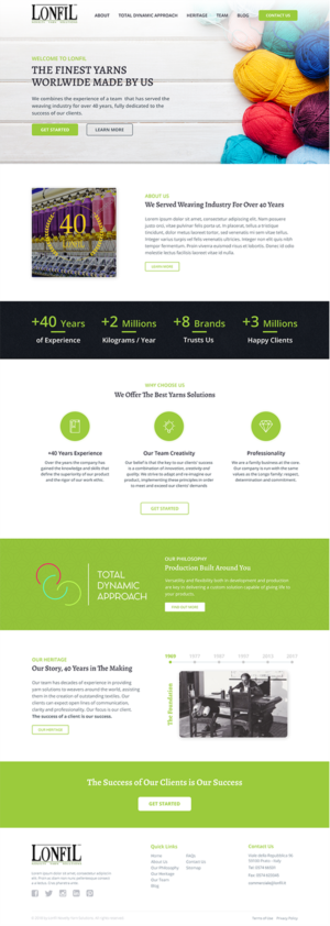 Web Design by Sadek for this project | Design #18052989