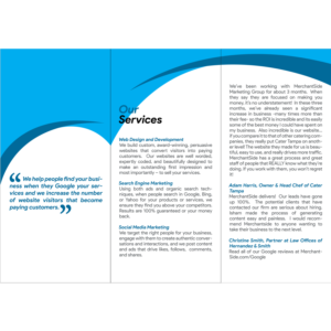 Design de Flyer par Zero degree Web Solution pour MerchantSide Marketing Group | Design : #17845554
