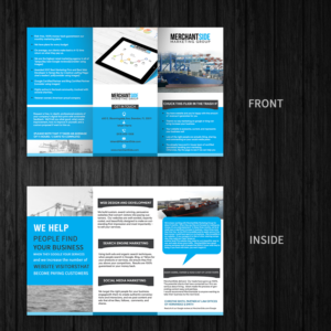 Design de Flyer par shantanuc pour MerchantSide Marketing Group | Design : #17836765