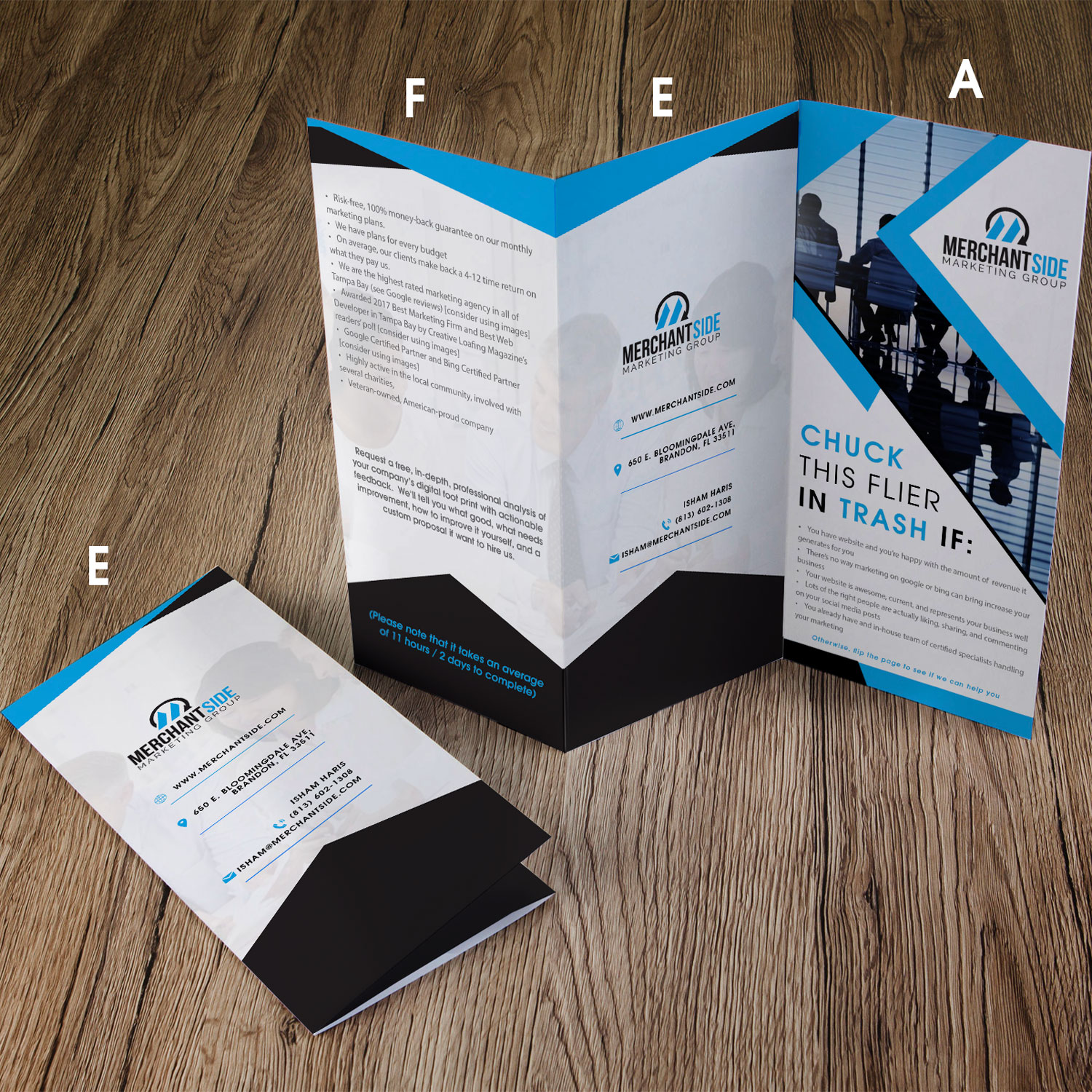 Flyer Design by Xclusive Designers for MerchantSide Marketing Group | Design #17838765