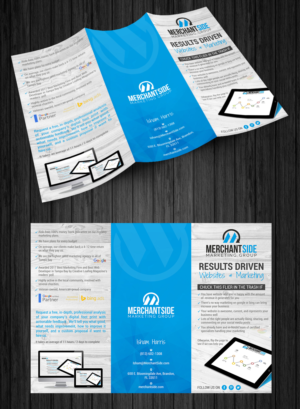 Design de Flyer par ecorokerz pour MerchantSide Marketing Group | Design : #17832788