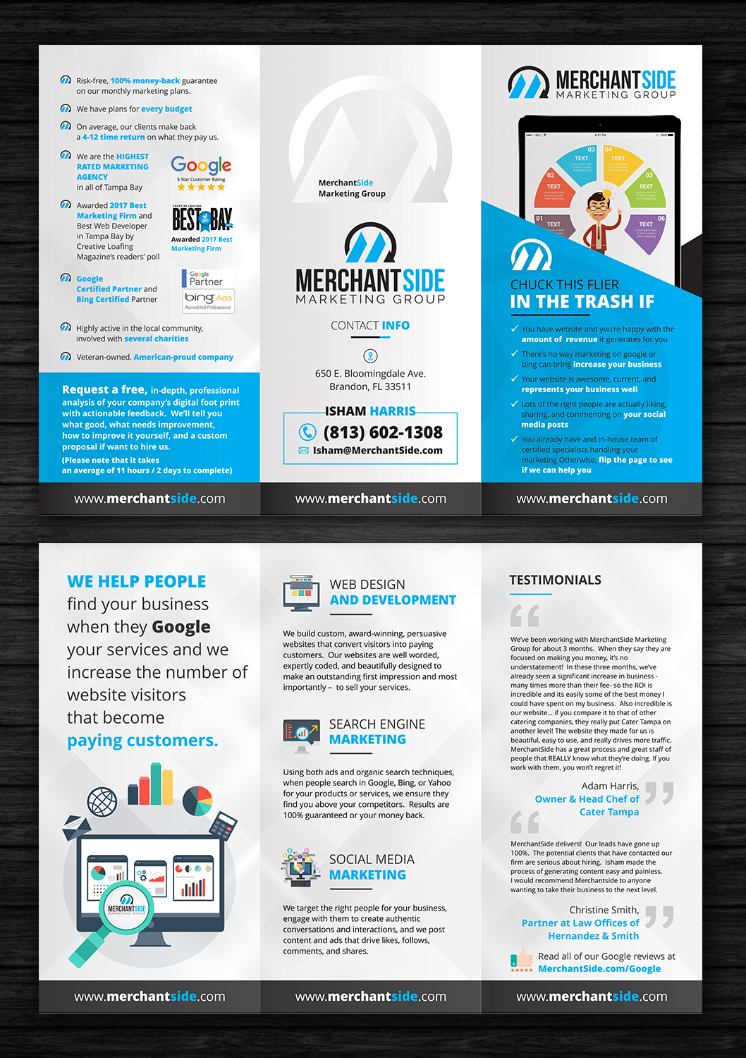Flyer Design by ecorokerz for MerchantSide Marketing Group | Design #17833365
