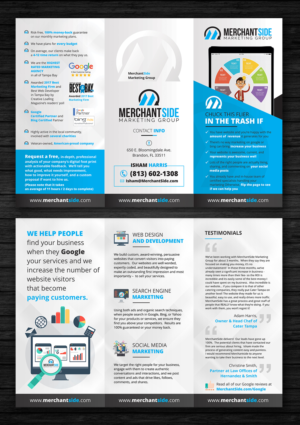 Design de Flyer par ecorokerz pour MerchantSide Marketing Group | Design : #17833365