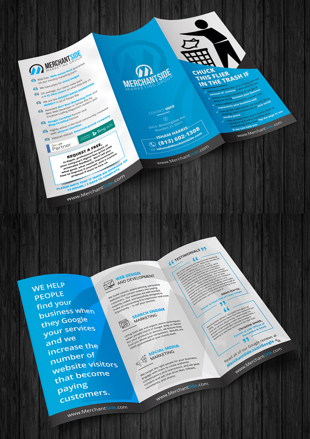 Flyer Design by ecorokerz for MerchantSide Marketing Group | Design #17855221