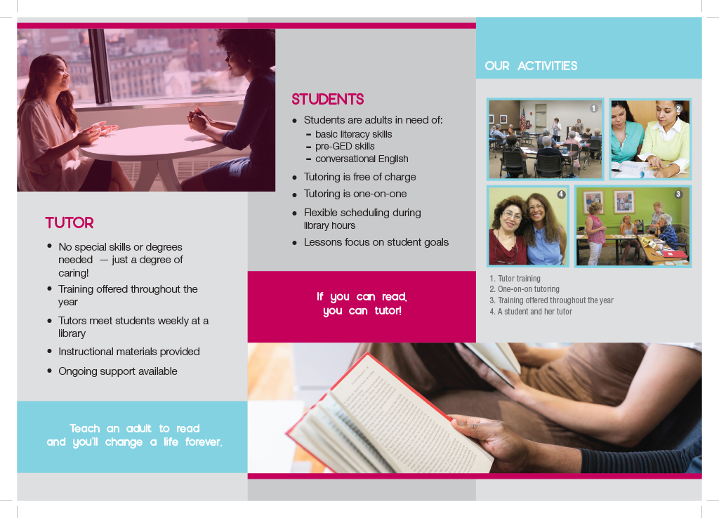 Flyer-Design von deviatwork für Library Literacy Friends | Design #17888472