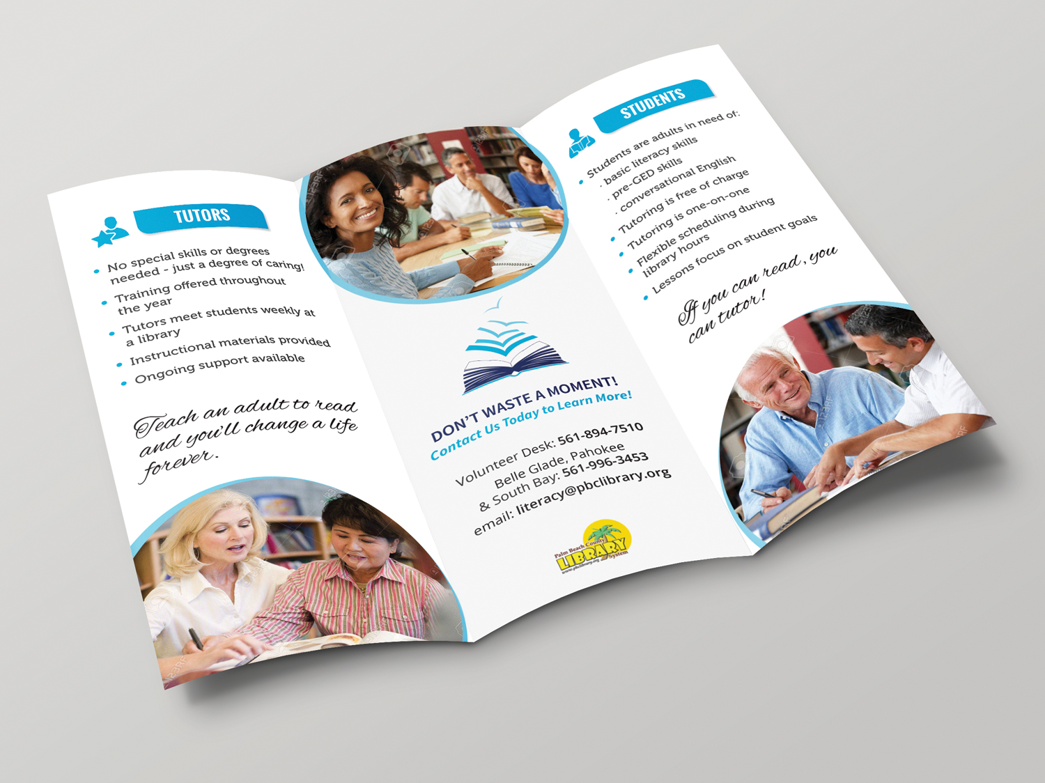 Design de Flyer par Adylhere pour Library Literacy Friends | Design #17962600