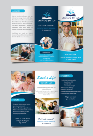 Flyer Design by alex989 for Library Literacy Friends | Design: #17895976