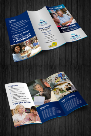 Adult Literacy Program - flyer to attract volunteers and students | Diseño de Flyer por ecorokerz